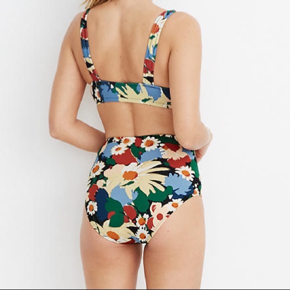 Madewell Second Wave Tie-front Bikini Top & Bottom - Picture 3 of 16